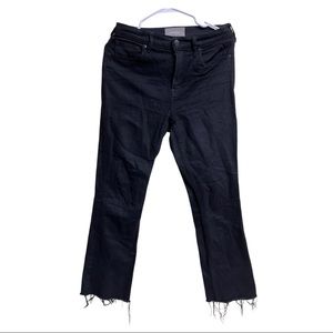 Everlane Fringed botton jeans
